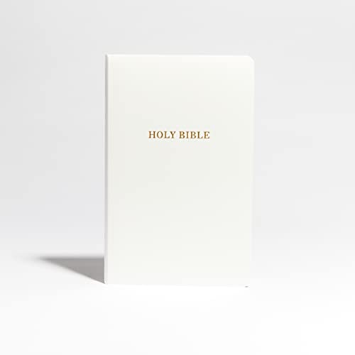 KJV, Gift and Award Bible, Leather-Look, White, Red Letter, Comfort Print: Holy Bible, King James Version