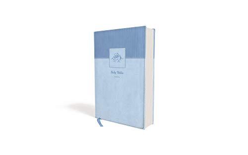 Holy Bible: New International Version, Blue Leathersoft, Gift, Keepsake Edition