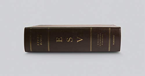 ESV Study Bible, Large Print (TruTone, Brown/Cordovan, Portfolio Design): English Standard Version, Brown/Cordovan, Trutone, Portfolio Design