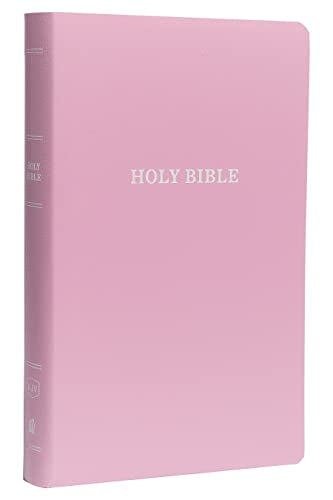 KJV, Gift and Award Bible, Leather-Look, Pink, Red Letter, Comfort Print: Holy Bible, King James Version