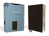 Holy Bible: New International Version, Black, Bonded Leather, Thinline
