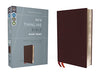 Holy Bible: New International Version, Burgundy Bonded Leather, Thinline, Giant Print Bible: Red Letter Edition