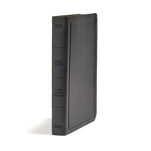 KJV Deluxe Gift Bible, Black LeatherTouch