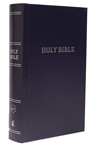 KJV, Pew Bible, Hardcover, Blue, Red Letter, Comfort Print: Holy Bible, King James Version