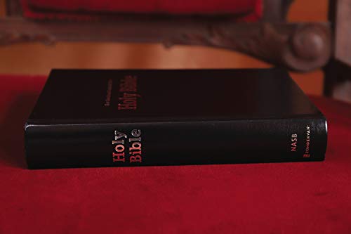 Nasb, Pew and Worship Bible, Hardcover, Black, 1995 Text, Comfort Print