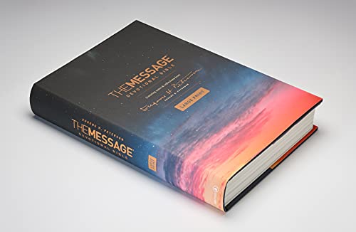 Message Devotional Bible Large Print, The: The Message Devotional Bible; Featuring Notes and Reflections from Eugene H. Peterson