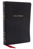 KJV Holy Bible, Giant Print Center-Column Reference Bible, Deluxe Black Leathersoft, Thumb Indexed, 53,000 Cross References, Red Letter, Comfort ... James Version: Holy Bible, King James Version