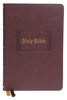 KJV, Thinline Bible, Large Print, Vintage Series, Leathersoft, Brown, Red Letter, Comfort Print: Holy Bible, King James Version