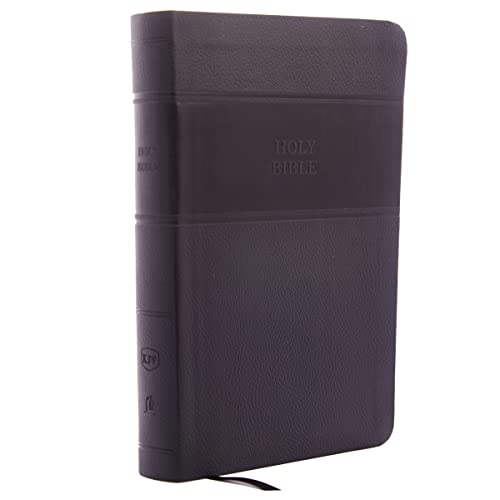 KJV Holy Bible, Personal Size Giant Print Reference Bible, Black Leathersoft, 43,000 Cross References, Red Letter, Comfort Print: King James Version: Holy Bible, King James Version