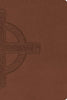 NLT Large Print Premium Value Thinline Bible, Filament Enabled Edition (Leatherlike, Brown Celtic Cross): New Living Translation, Brown Celtic Cross, ... Value Thinline Bible, Filament Enabled