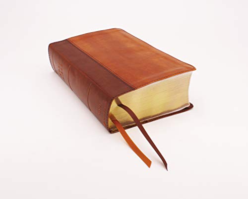 Holy Bible: New International Version, Brown Leathersoft, Giant Print: Red Letter Edition, Comfort Print