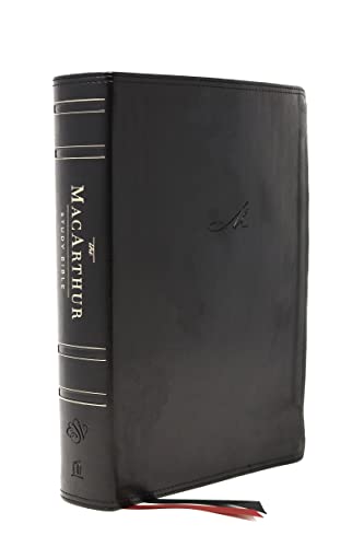 ESV, MacArthur Study Bible, 2nd Edition, Leathersoft, Black, Thumb Indexed: Unleashing God's Truth One Verse at a Time