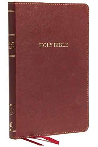 KJV, Thinline Bible, Leathersoft, Burgundy, Red Letter, Comfort Print: Holy Bible, King James Version
