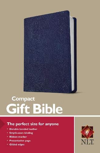 NLT Compact Gift Bible, Navy