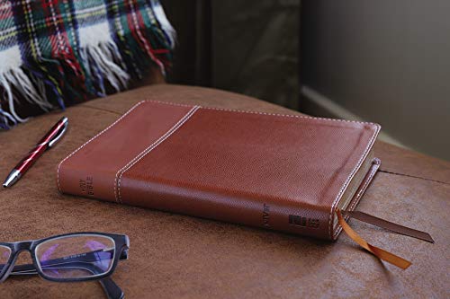 NIV, Thinline Bible, Imitation Leather, Tan, Red Letter Edition: New International Version, Thinline, Tan, Leathersoft, Red Letter Edition