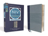 NIV Study Bible: New International Version, Navy / Blue Leathersoft, Personal Size, Red Letter, Comfort Print (NIV Study Bible, Fully Revised Edition)