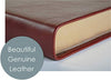 KJV Large Print Thinline Reference Bible, Filament Enabled E: King James Version, Thinline Reference Bible, Brown, Filament Enabled Edition, Red Letter, Genuine Leather