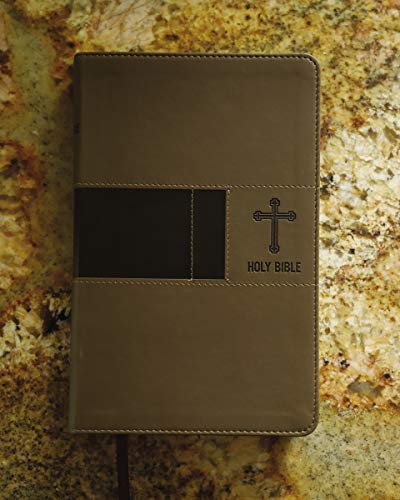 NIV, Premium Gift Bible, Leathersoft, Brown, Red Letter Edit