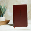 KJV, Deluxe Gift Bible, Leathersoft, Brown, Red Letter, Comfort Print: Holy Bible, King James Version