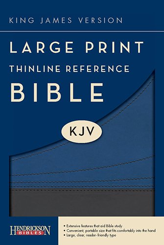 Holy Bible: King James Version, Slate/Blue, Flexisoft, Thinline Reference Paperback – Import, 1 January 2011