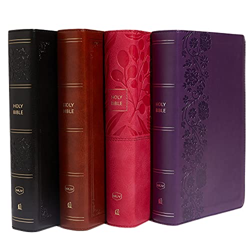 NKJV, End-of-Verse Reference Bible, Personal Size Large Print, Leathersoft, Pink, Red Letter, Comfort Print: Holy Bible, New King James Version