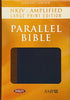 NKJV Amp Parallel Bible LGPT Flexisoft