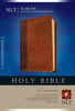NLT Slimline Center Column Reference Bible, Brown/Tan (Slimline Reference: Nltse)