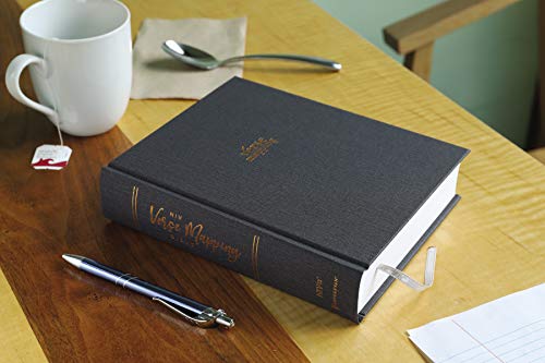 Holy Bible: New International Version, Verse Mapping, Gray Cloth Over Board: Find Connections in Scripture Using a Unique 5-Step Process