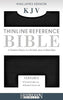 KJV Thinline Bible: King James Version, Black, Imitation Leather, Thinline Reference