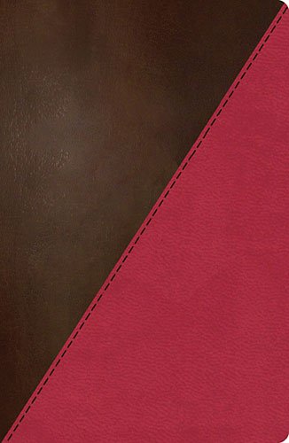 NKJV Study Bible, Leathersoft, Pink/Brown, Thumb Indexed: Full-Color Edition