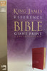 KJV Giant Print Reference Bible Burgundy LS