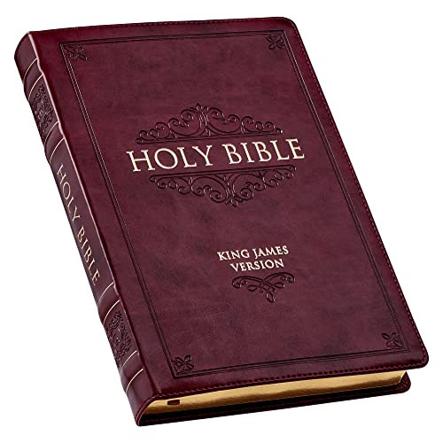 KJV Bible Thinline Burgundy