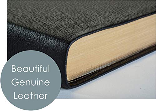 KJV Large Print Thinline Reference Bible, Filament Edition: King James Version, Black, Genuine Leather, Filament Enabled: Thinline Reference