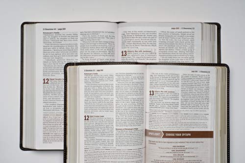NIV Every Man's Bible Large Print Tutone Onyx/Black: Every Man's Bible, New International Version, Onyx & Black