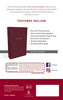 NKJV, Gift and Award Bible, Leather-Look, Burgundy, Red Letter, Comfort Print: Holy Bible, New King James Version