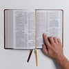 The KJV, Open Bible, Leathersoft, Burgundy, Red Letter, Comfort Print: Complete Reference System