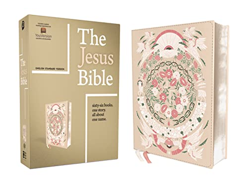 The Jesus Bible Artist Edition, ESV, Leathersoft, Peach Floral: English Standard Version, Leathersoft, Peach Floral, Artist Edition