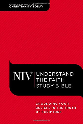 NIV, Understand the Faith Study Bible, Imitation Leather, Blue, Indexed: Grounding Your Beliefs in the Truth of Scripture
