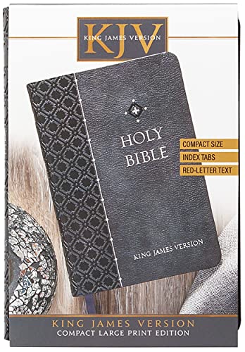 KJV Holy Bible Compact Granite: King James Version, Granite, Compact