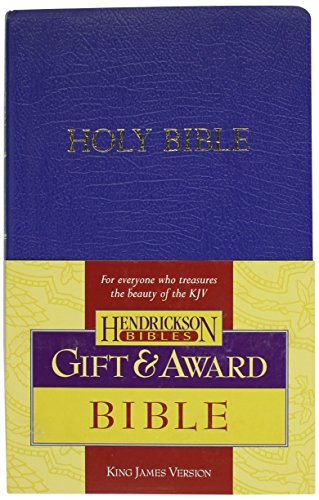 KJV Gift and Award Bible - Blue: King James Version, Blue, Imitation Leather, Gift & Award