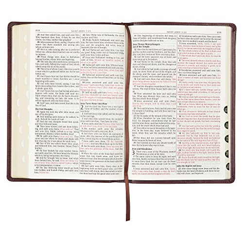 KJV Bible Thinline Burgundy