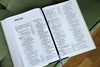 Holy Bible: New International Version, Thinline Reference, Blue/Tan Cloth over Board, Red Letter Edition, Comfort Print