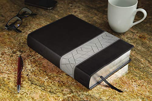NIV Storyline Bible: New International Version, Black, Leathersoft, Each Story Plays a Part, See How They All Connect