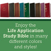 NLT Life Application Study Bible, Third Edition: New Living Translation, Thumbed Indexed