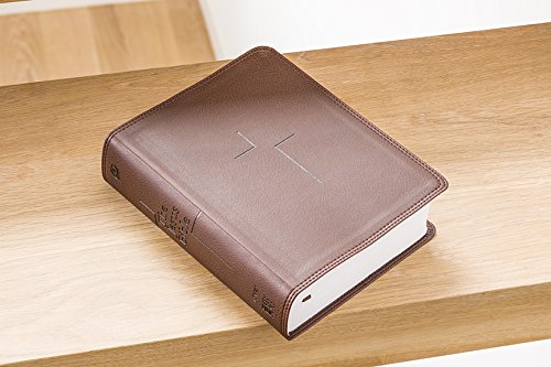 The Jesus Bible: New International Version, Brown, Leathersoft: Sixty-Six Books. One Story. All About One Name. Imitation Leather