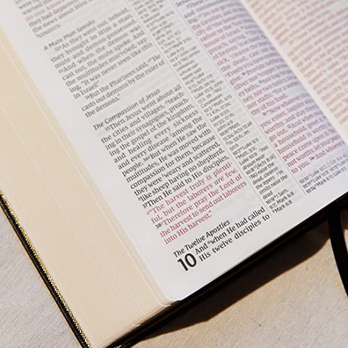 NKJV, Deluxe Reference Bible, Center-Column Giant Print, Leathersoft, Burgundy, Red Letter, Comfort Print: Holy Bible, New King James Version