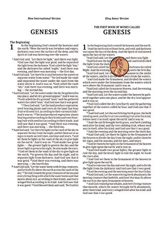 Holy Bible: New International Version, King James Version, New American Standard Bible, Amplified, Parallel Bible; Four Bible Versions Together for Study and Comparison