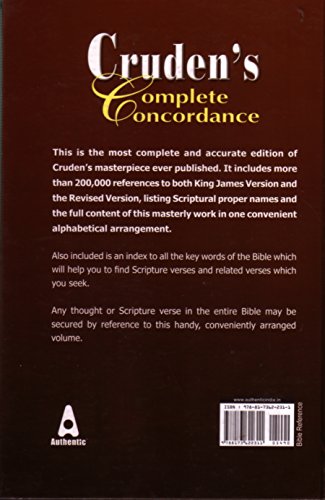 Cruden's Complete Concordance (HB)