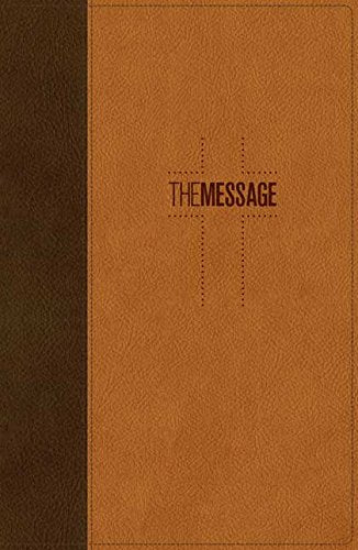 Message Deluxe Gift Bible, Brown: The Bible in Contemporary Language