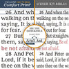 KJV, Thinline Bible, Large Print, Vintage Series, Leathersoft, Tan, Red Letter, Comfort Print